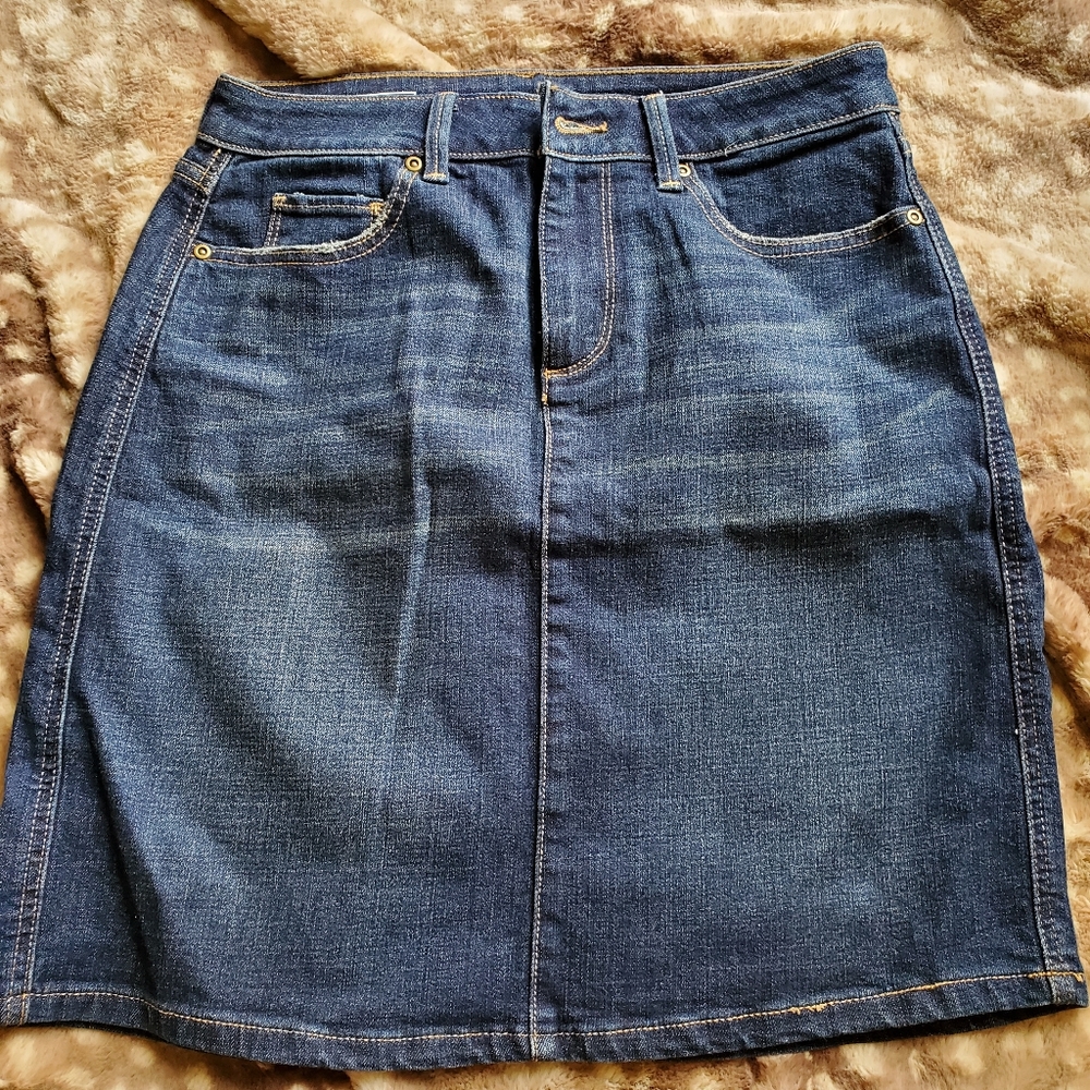 NWOT Sonoma denim skirt 4